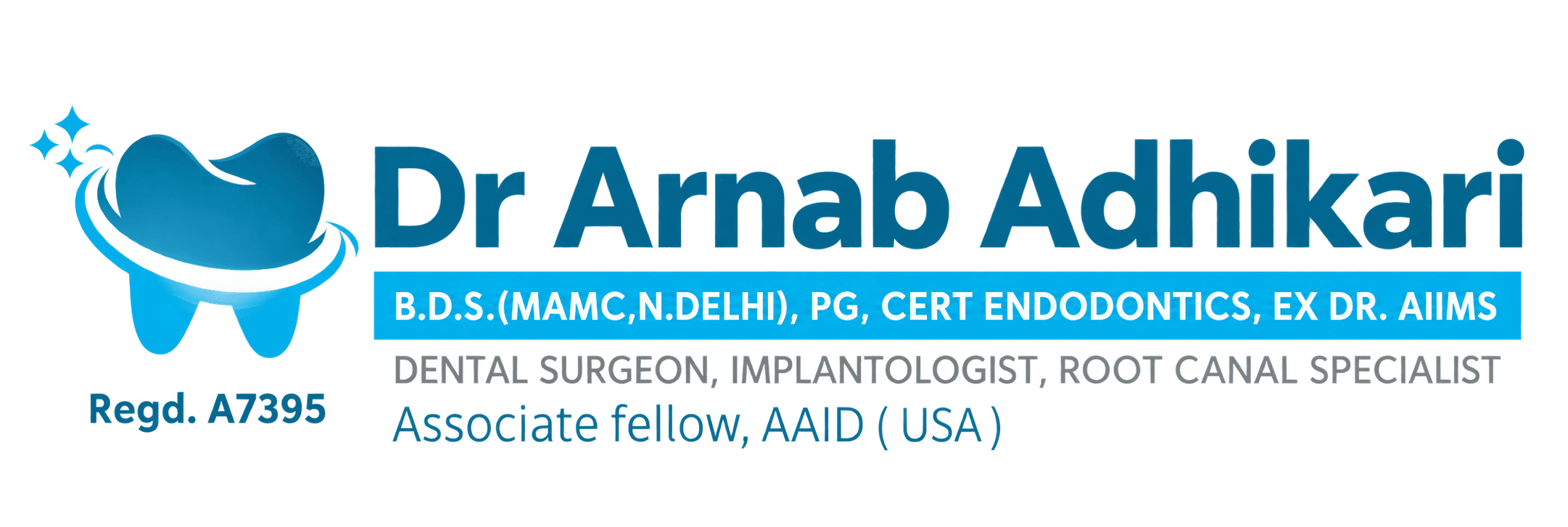 Dr Arnab Adhikari Logo