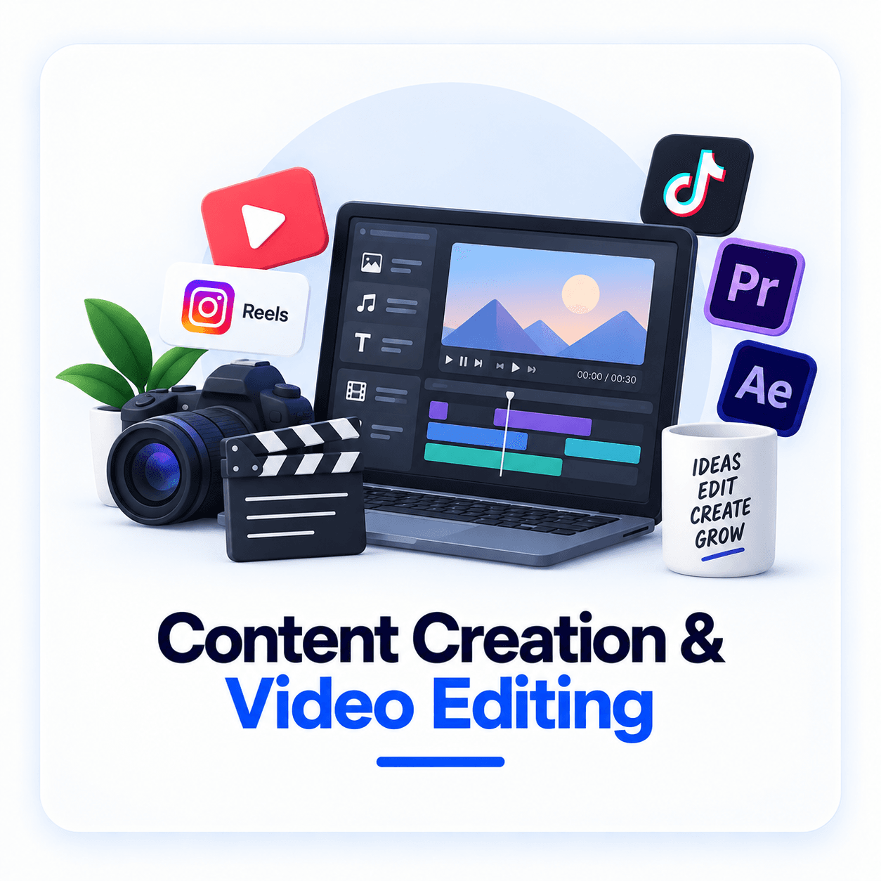 Content Creation & Video Editing